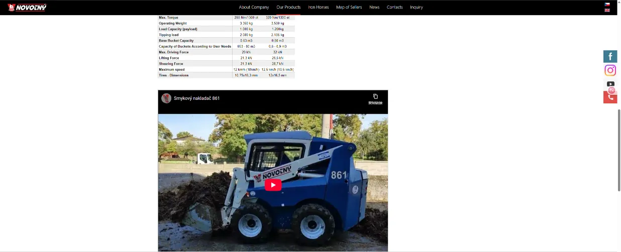 BOBEK (Strojírna Novotný)-Loader B861