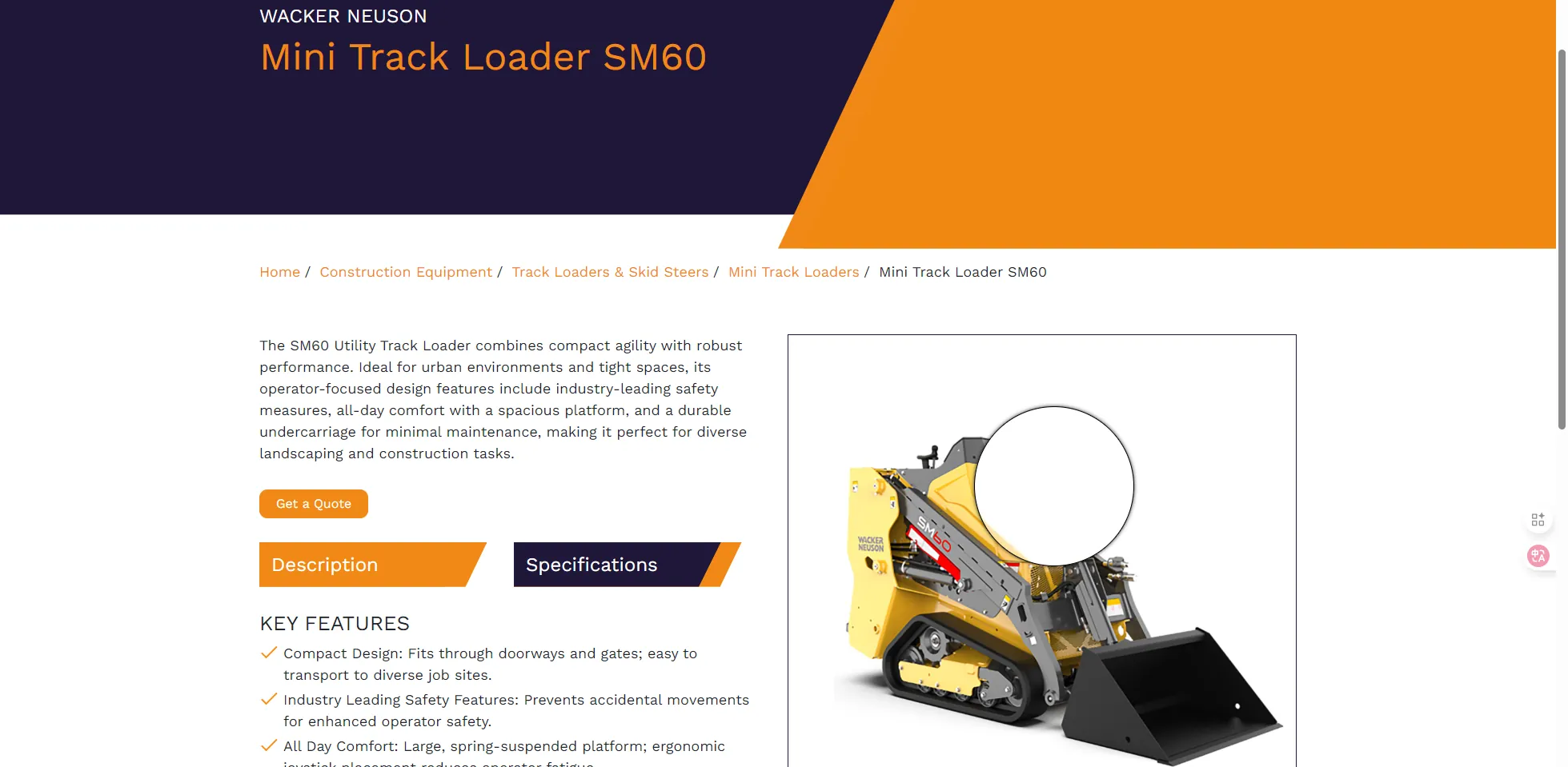 Wacker-Neuson-Mini-Track-Loader-SM60