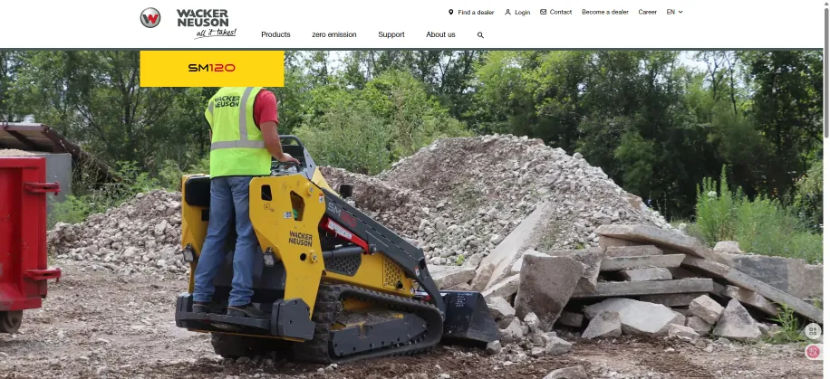 Wacker Neuson Utility Track Loader SM120