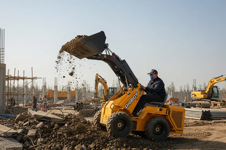 dig-boy-compact-skid-steer-loader-construction-site