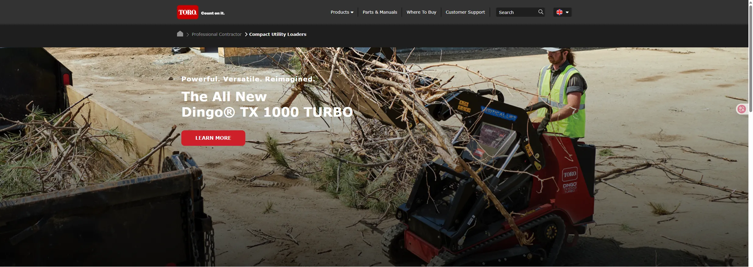 toro Skid Steers and Track Loaders